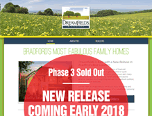 Tablet Screenshot of dreamfieldsbradford.com